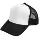 Черно-белая спортивная кепка
